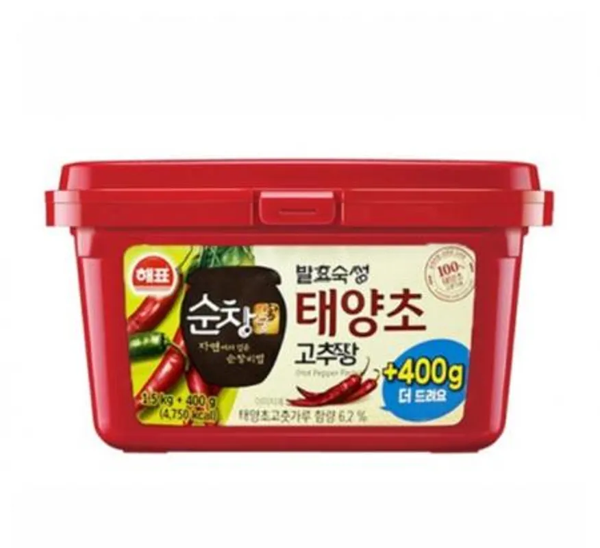 사조해표 태양초고추장 1.9kg (1.5kg+400g) 이미지