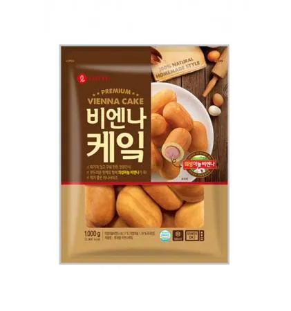 롯데햄 비엔나케익 1000g 미니핫도그