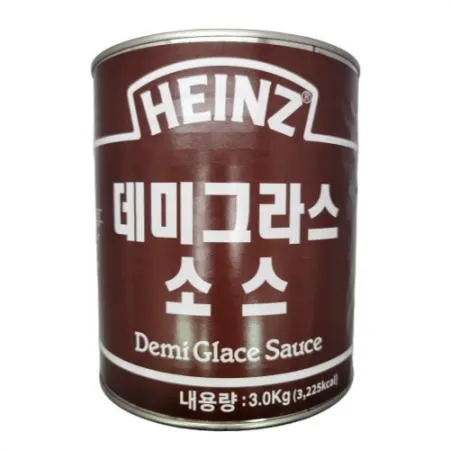 하인즈 데미그라스소스 3kg 햄버거소스