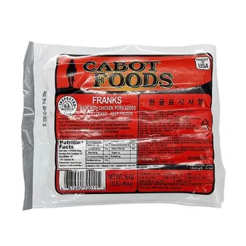 카보트 프랭크 소시지 454g 부대찌개 햄