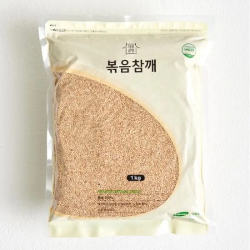 한식품 볶음참깨 1kg 볶은참깨 이미지