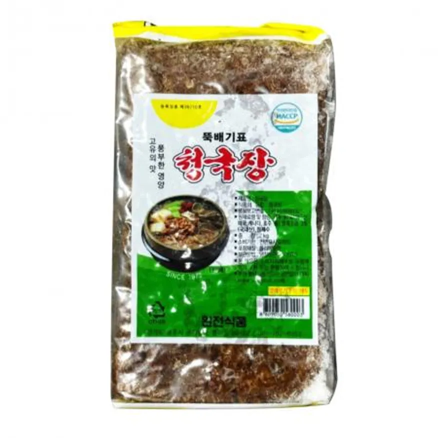 뚝배기표 청국장 2kg 찌개 대용량 업소용 이미지