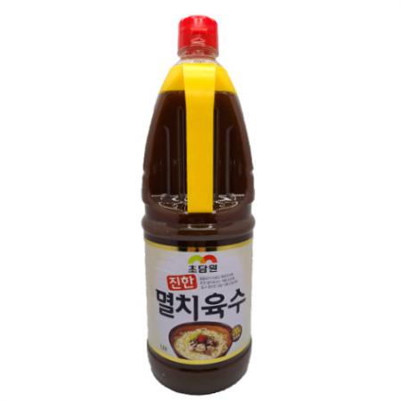 초담원 진한 멸치육수 1.8L 우동육수 이미지