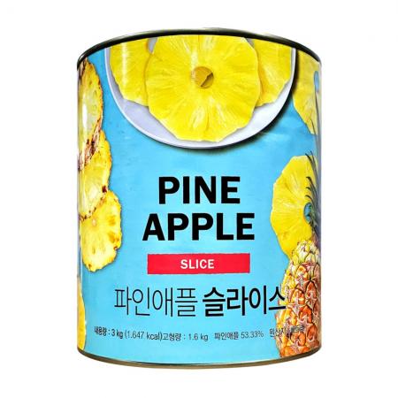 파인애플 슬라이스 3kg