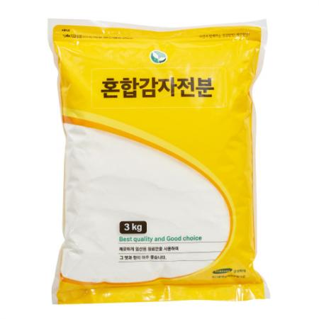한식품 혼합 감자전분 3kg