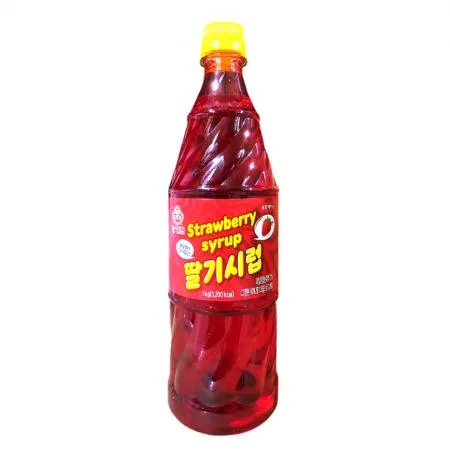오뚜기 딸기 시럽 1kg
