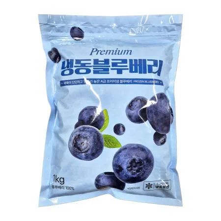 [무료배송] ★초특가★ 칠레산 냉동 블루베리 1kg 급속냉동 스무디 요거트