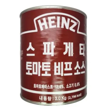 하인즈 스파게티 토마토 비프 소스 3kg