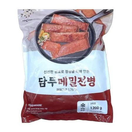 [무료배송] ★초특가★ 담두 메밀 전병 1.2kg 만두