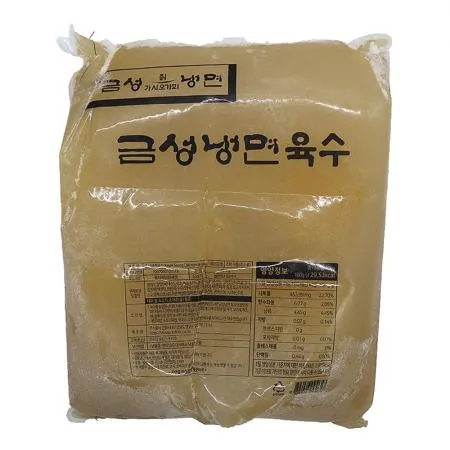 금성 냉면 육수 10kg