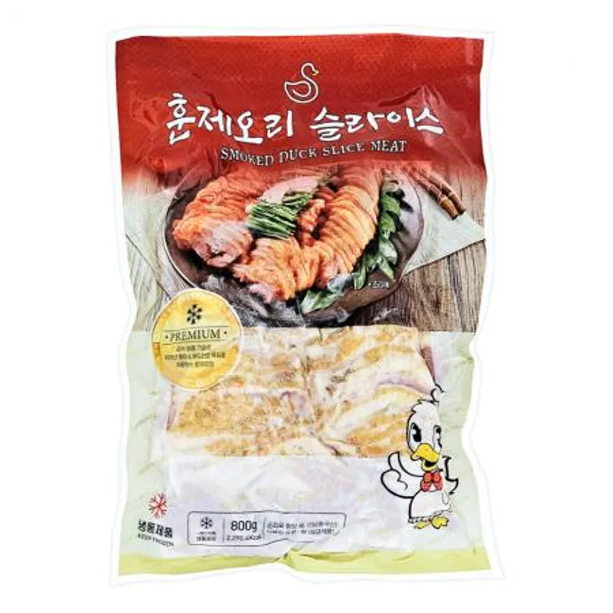 삼아 훈제오리 슬라이스 800g 이미지