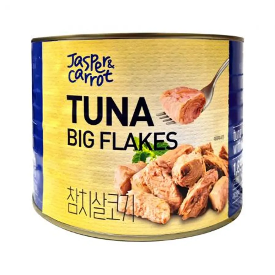 재스퍼앤캐롯 참치살코기 1.83kg 대용량 업소용 이미지