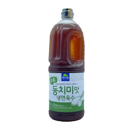 면사랑 동치미맛 냉면육수 2.1kg