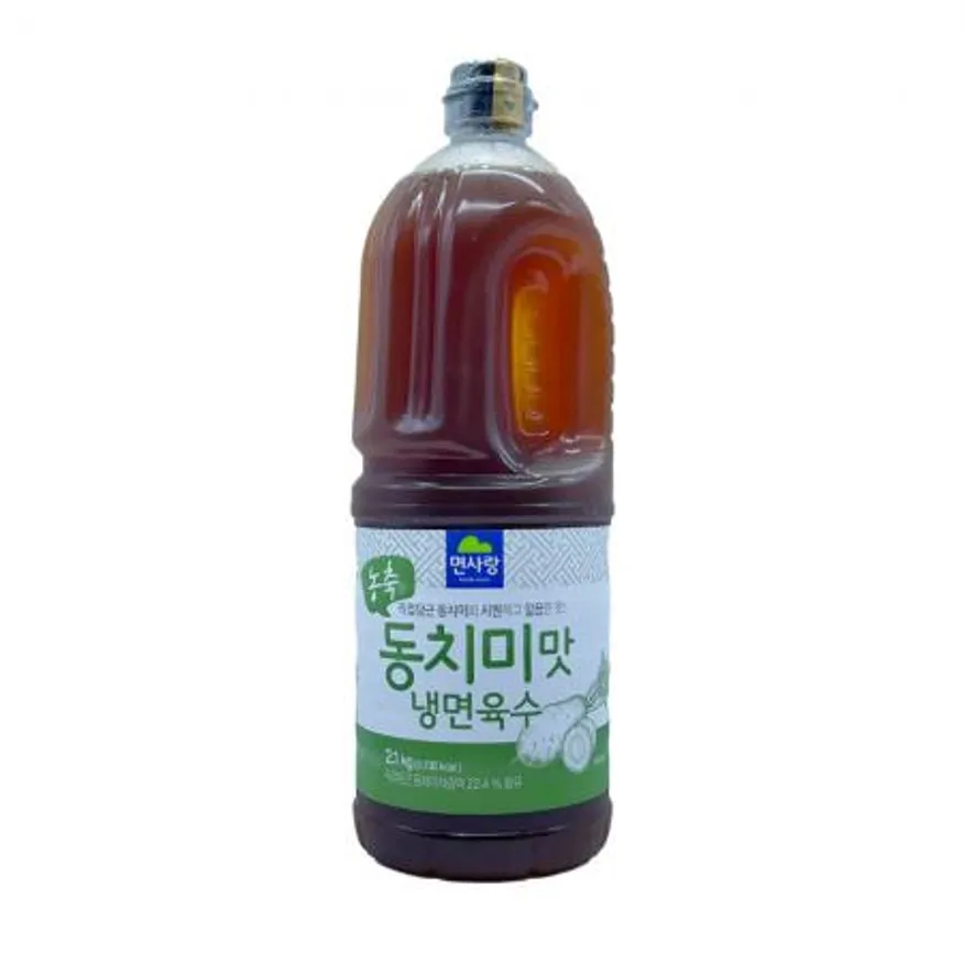 면사랑 동치미맛 냉면육수 2.1kg 이미지