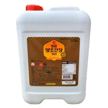 샘표 양조간장 501, 15L [말통]