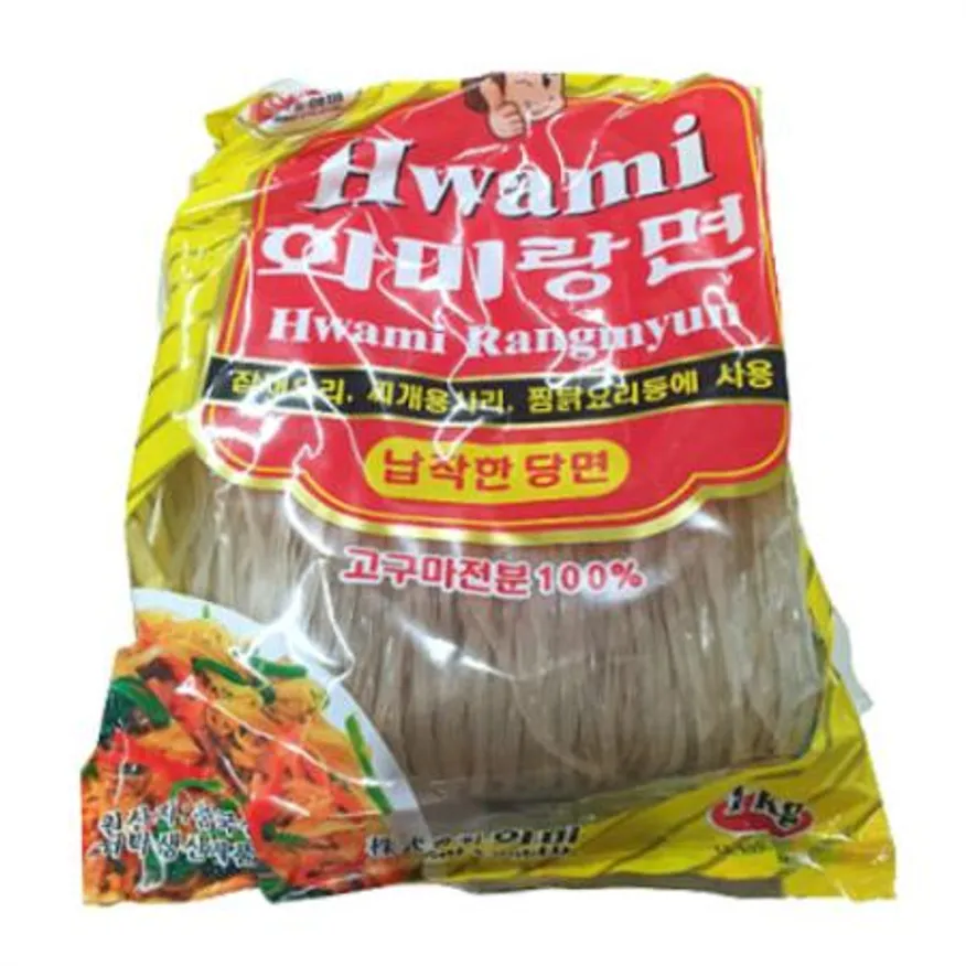 화미랑면 납작당면 1kg 넙적당면 이미지