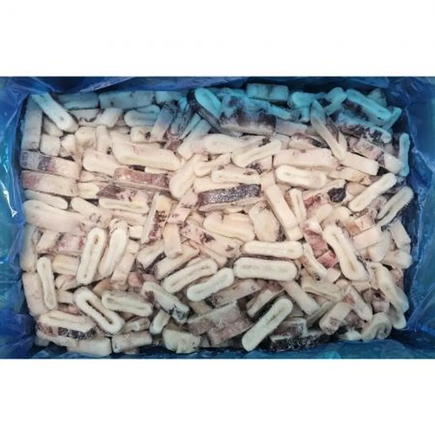 냉동 오징어링 4kg 무탈피 손질 벌크 업소용 이미지