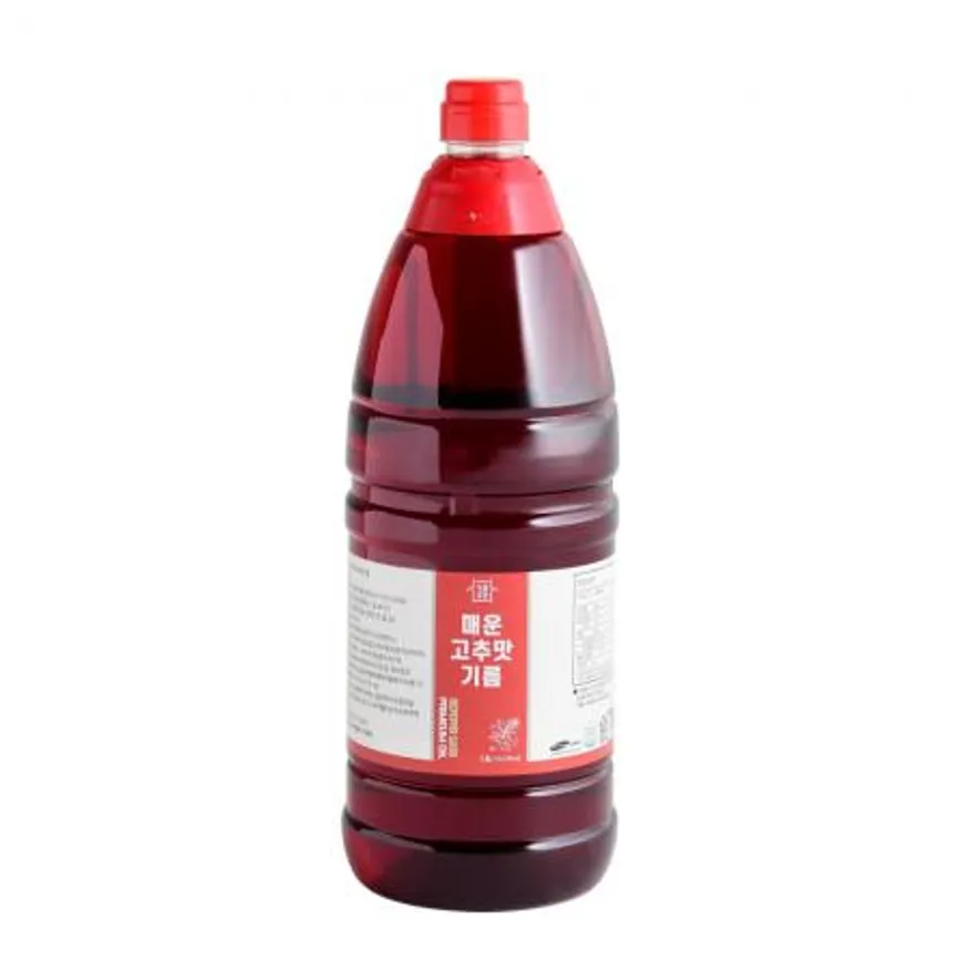 고추맛기름 1.8L (한식품,매운,고추기름) 이미지