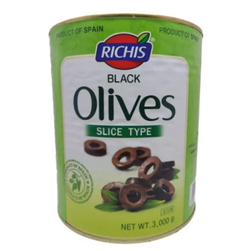 리치스 블랙 올리브 슬라이스 3kg 이미지