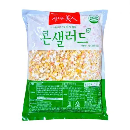 샐러드미인 옥수수콘 샐러드 1kg