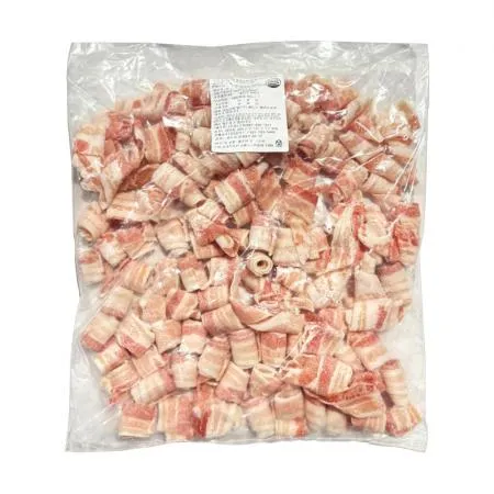 냉동 이겹살(한입삼겹) 무연골 돌돌말이 1kg