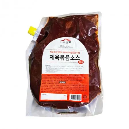 [무료배송] ★초특가★ 고추명가 제육볶음 소스 2kg