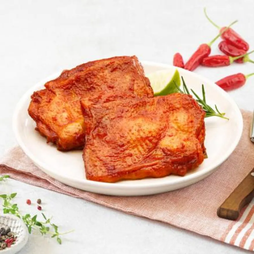 사세 스파이시 그릴 스테이크 1.3kg 닭다리살 치킨스테이크 편의점치킨 이미지