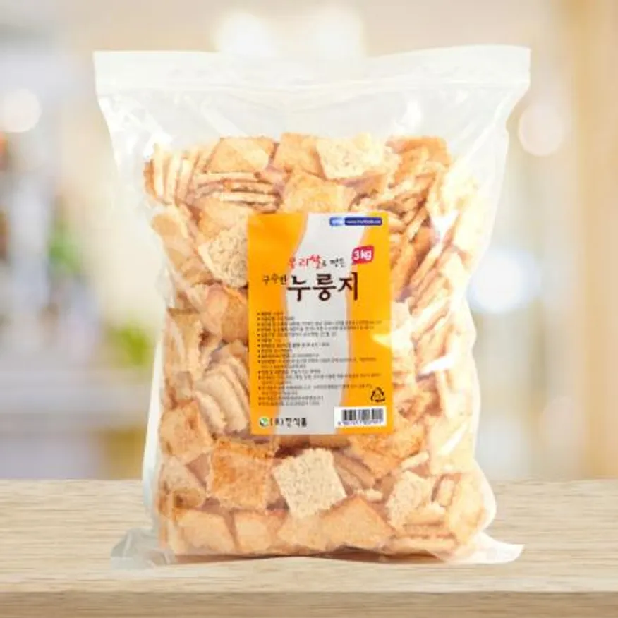 한식품 누룽지 3kg 가마솥 누룽지탕 이미지