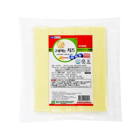 [무료배송] ★초특가★ 구워먹는 치즈 250g (슬림형)