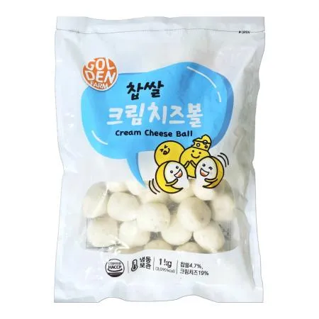 골든데어리 찹쌀 크림치즈볼 1kg (생지)