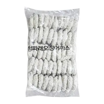 청파래 오징어까스 튀김 2.5kg