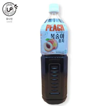 유나인 복숭아홍차 원액 1.5L 음료베이스