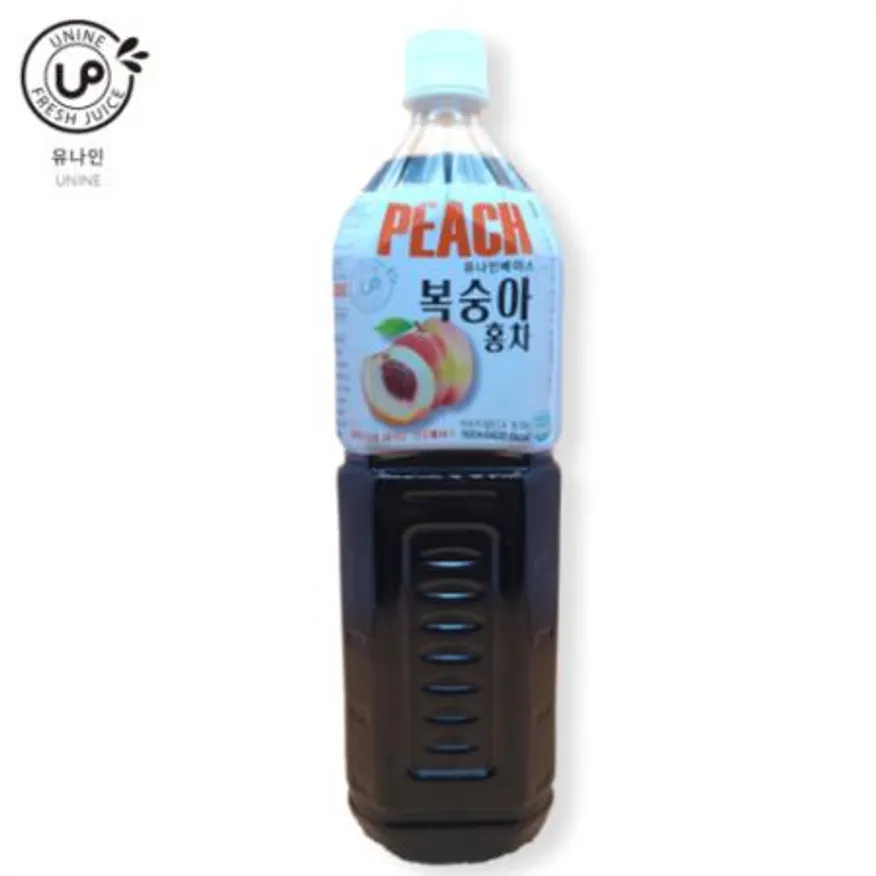 유나인 복숭아홍차 원액 1.5L 음료베이스 이미지