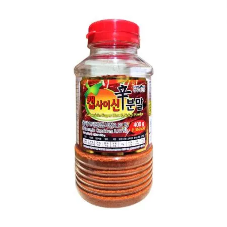 청우더진한 캡사이신 분말 400g