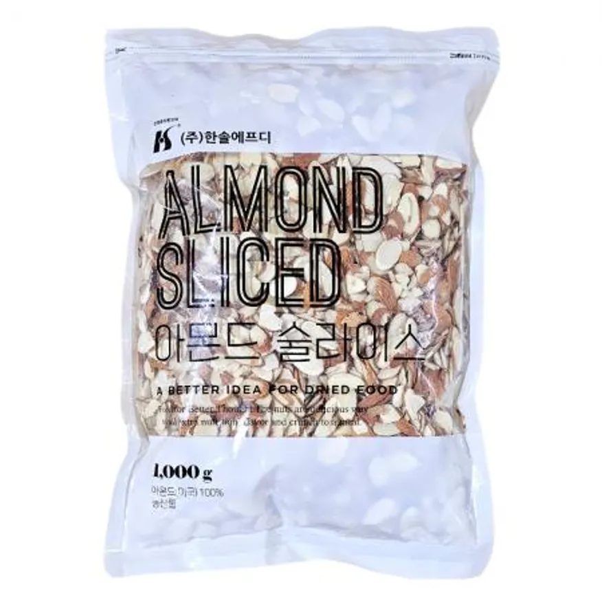 한솔 슬라이스 아몬드 1kg 이미지