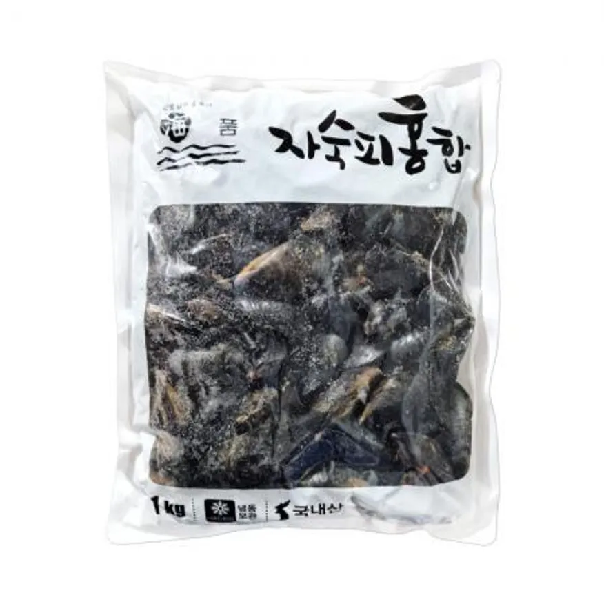 국내산 냉동 자숙 피홍합 1kg 이미지