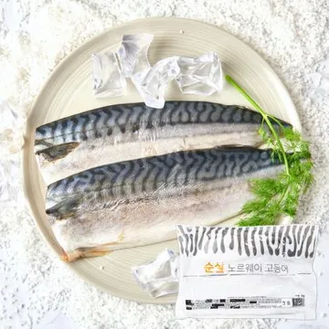 노르웨이 고등어 필렛 (5미) 500g 가시 없는 순살고등어