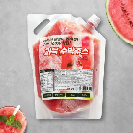냉동 수박주스 1kg 땡모반