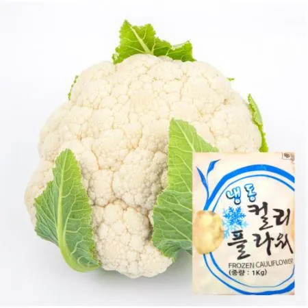 냉동 컬리플라워 1kg 야채 콜리플라워