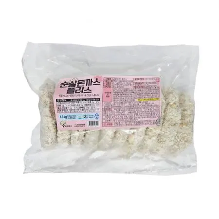 [무료배송] 수제 순살돈까스  플러스 1.3kg (130gx10EA) 돈가스 경양식 왕돈까스 치즈