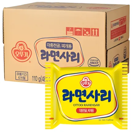 ◆핫◆ 오뚜기 라면사리 (사리면 / 개별포장) 110g*48ea / box