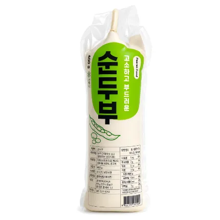★입점 특가★ 자연 순두부 (파아란식품 / 수입콩 / 국내제조) 400g