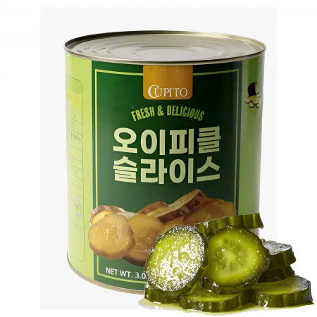 ◆핫◆ 오이피클 슬라이스 (큐피토 / 참맛피클 교차 출고)  3kg