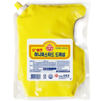 ◆핫◆ 오뚜기 허니머스타드드레싱 2Kg