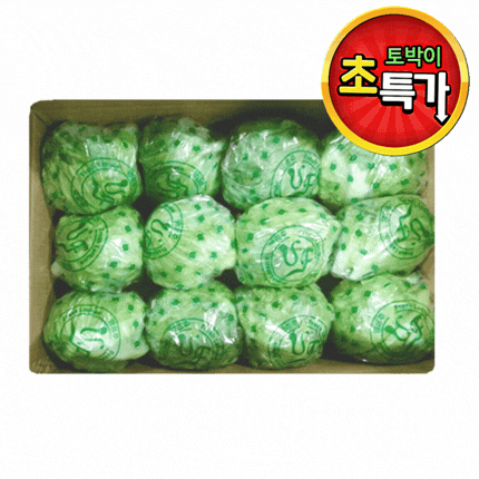 ★알뜰 특가★ 양상추 (겉잎제거 / 개별포장 / 수입산) 12ea box 이미지