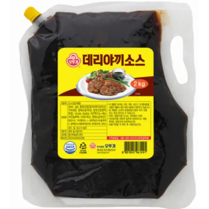 ◆핫◆ 오뚜기 데리야끼소스 (스파우트팩) 2kg