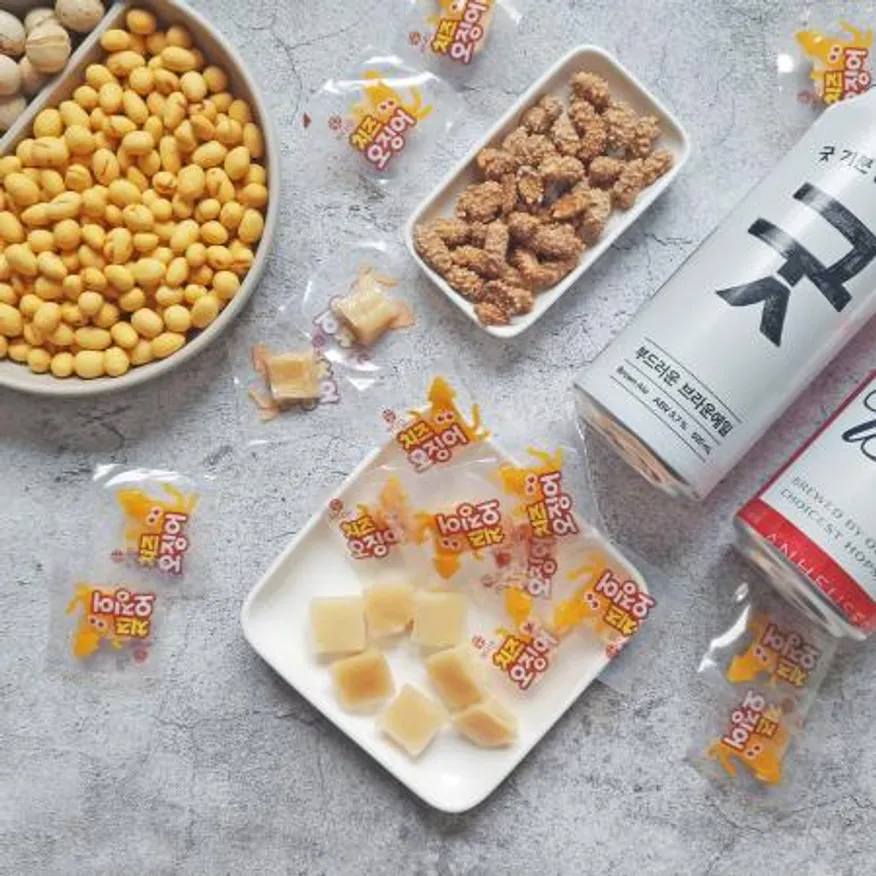 한입 치즈 오징어 60P 이미지