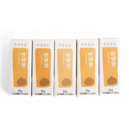 경동시장 자연담은 밤양갱 (40g 5개입)