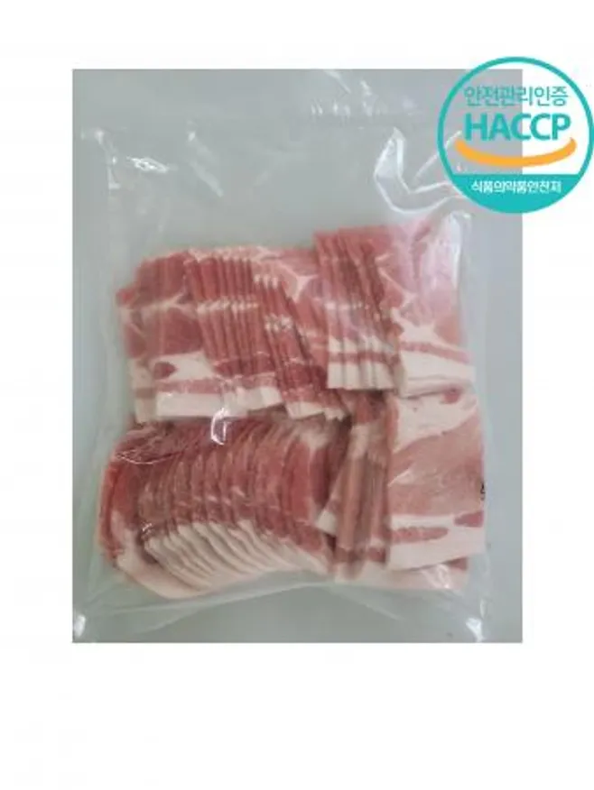 (주)한창미트 돈목전지 3mm불고기(냉동)미국산 5kg 2팩 이미지