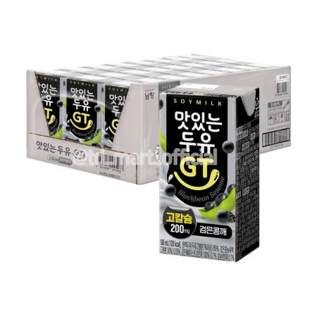 남양 맛있는 두유 GT 검은콩깨 190ml 24개